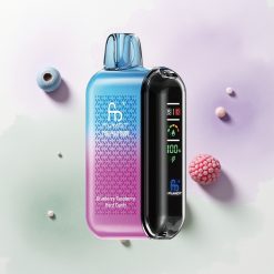 Fumot Tornado 20000 Caramelo Duro de Arándano y Frambuesa con Batería Recargable y Control de Flujo de Aire