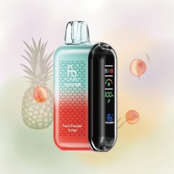 Fumot Tornado 20000 Durazno Piña Naranja con Dual Malla y Control de Flujo de Aire