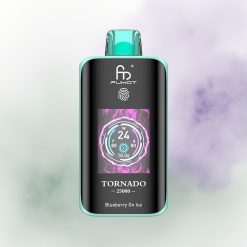 Fumot Tornado 25000 Arándano en Hielo con Pantalla HD y Batería Recargable