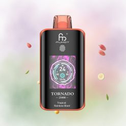 Fumot Tornado 25000 Explosión Tropical del Arcoíris con Pantalla HD y Batería Recargable