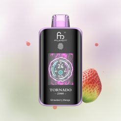 Fumot Tornado 25000 Fresa Mango Pantalla HD Batería Recargable
