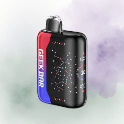 GEEK BAR Pulse X 25000 Edición Patriota con Pantalla Curva 3D y Carga USB Tipo-C