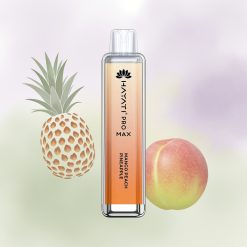 Hayati Pro Max 4000 Mango Melocotón Piña Doble Bobina Recargable