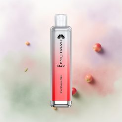 Hayati Pro Max 4000 Manzana Roja Hielo Dual Mesh Recargable