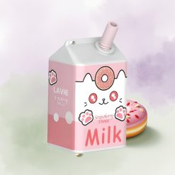 Lavie Milk 7000 Rosquilla de Fresa Tipo C Recargable 16ML