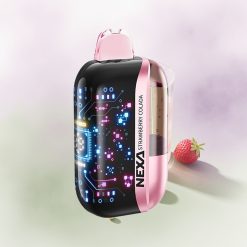 NEXA Ultra 50000 Colada de Fresa Ultra 50K con 20ml y Pantalla 3D