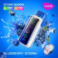 VOZOL Vape Recargable - VOZOL STAR 20000 6F22L85 tormenta de arándanos