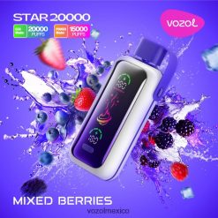 VOZOL Vape Sabores - VOZOL STAR 20000 6F22L814 bayas mixtas