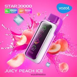 VOZOL Vape Sale - VOZOL STAR 20000 6F22L810 jugoso hielo de durazno